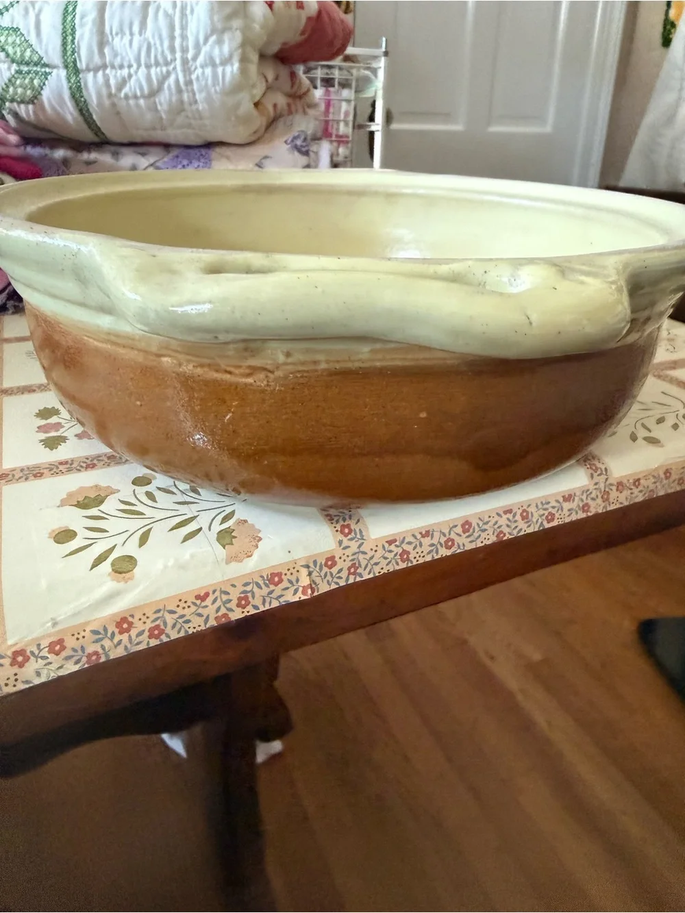 Peasant Villiage vintage terracotta or clay cooking pot